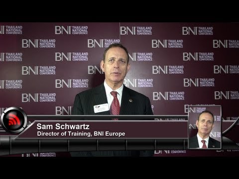 Interview with Sam Schwartz  BNI Thailand National Conference 2013