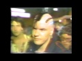 News of the death of Darby Crash where reporter is incorrect on cause of death.