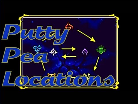Magical Starsign - Putty Pea Locations