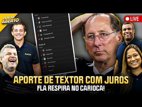 SITUAÇÃO DE JOHN TEXTOR NO BOTAFOGO, FLAMENGO COM ESPERANÇA NO CARIOCA E MAIS | Placar Aberto |27/01