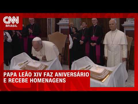 Papa Leão XIV completa 71 anos e recebe homenagens pelo mundo | CNN BRASIL