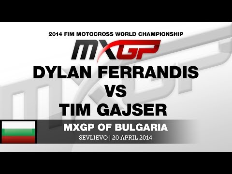 MXGP of Bulgaria 2014 Ferrandis vs Gajser - Motocross
