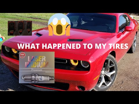 WHAT DID THE NGK PLUGS AND RIPP COIL PACKS DO TO MY DODGE CHALLENGER ... TIRES GO UP IN SMOKE
