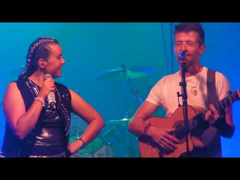 Isabel Aaiún & Pablo Mora (Lagarto Amarillo) "La laca" @ Fiestas de Amorebieta 