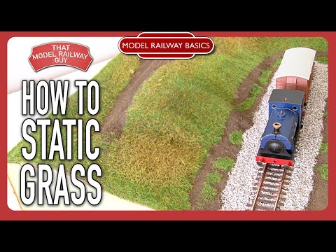 How To Use Static Grass - Model Railway Basics: Episode Seven