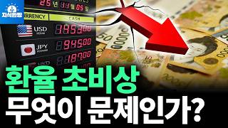 원화가 휴지되고 있는 8가지 원인 (박종훈의 지식한방)