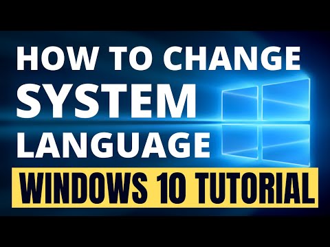 How To Change System Language In Windows 10 | Change Default Windows Language [Quick Way]