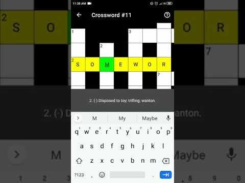 Crossword Generator