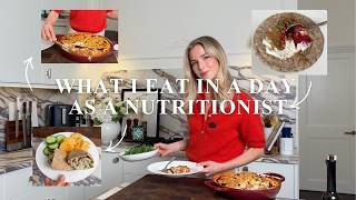 WHAT I EAT IN A DAY AS A NUTRITIONIST | Realistic balanced meals