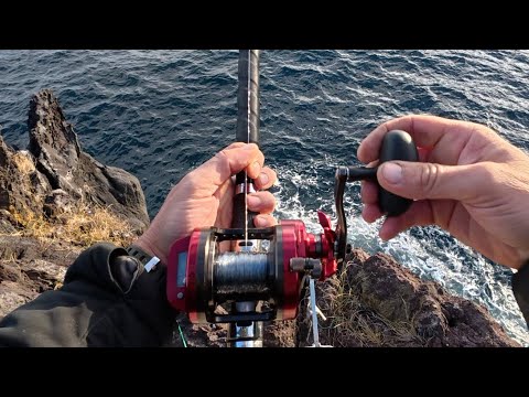 Brutál Nagy Hallal Küzdöttem Sziklás Szakadékról