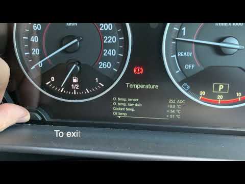 BMW F22 hidden menu tutorial