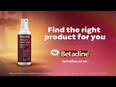 Betadine Antiseptic Liquid Spray – Wound care 2024 - 6 sec