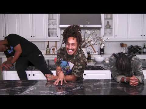 CP teaches @KevOnStage @PatrickCloudChannel  and Keysha E how to make ribs