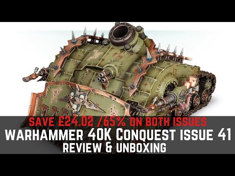 Warhammer 40k Conquest Issue 41- Save a total of £24.02 /65%