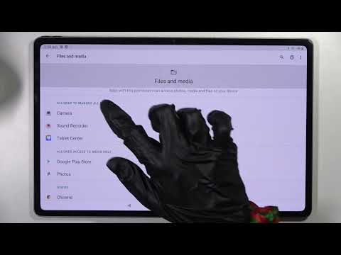 How to Manage Apps Permissions on LENOVO TAB P12 PRO – Change Apps Permissions