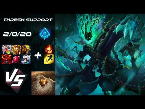 SUPPORT Thresh vs Bard - EU Challenger Patch 14.22