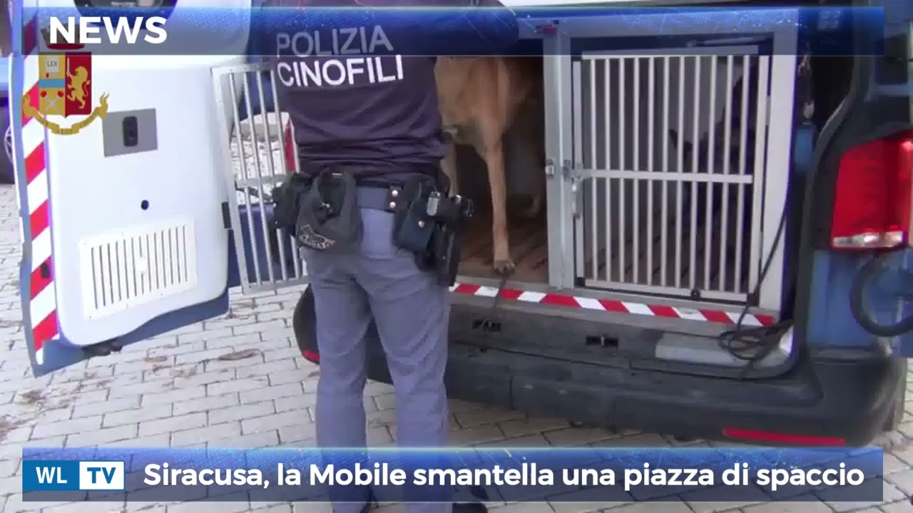 Siracusa, la Mobile smantella una piazza di spaccio