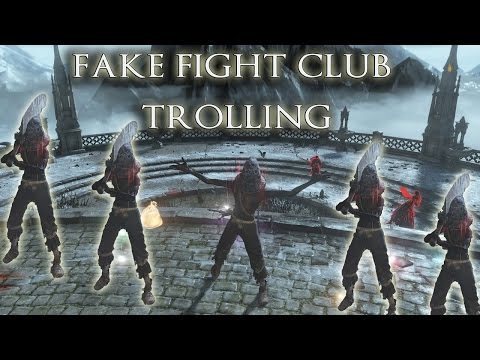 Fake Fight Club Trolling - Dark Souls 3