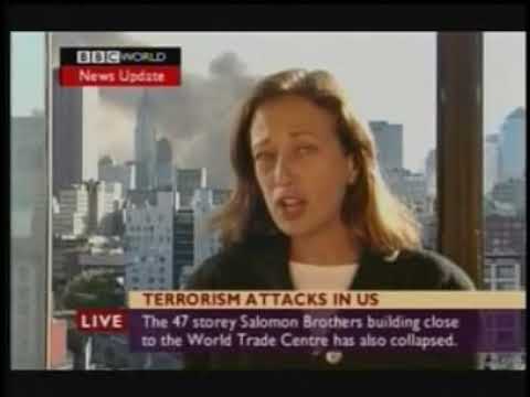 BBC's Jane Standley reports collapse of World Trade Center 7 20 minutes early