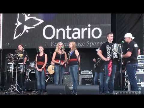 Lemko Tower Youth Ensemble @ 15th. Toronto Ukrainian festival 2011