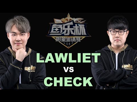 WC3 - Yule Cup #4 - Semifinal: [NE] LawLiet vs. Check [NE]