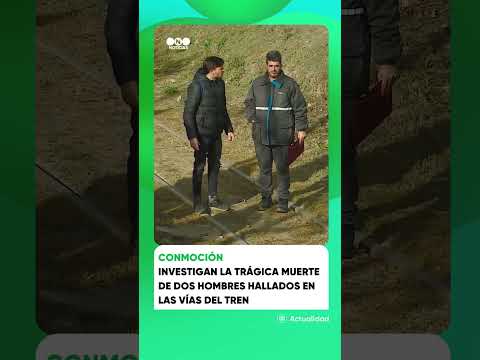 Encontraron a dos hombres sin vida sobre las vías del tren en La Falda.🚆🛑