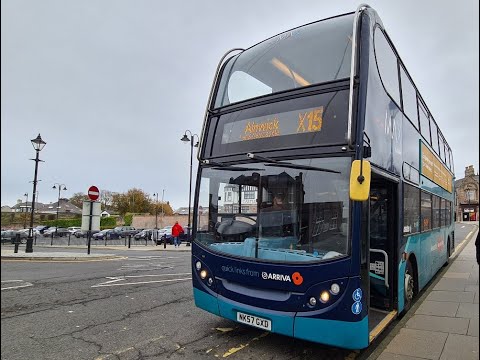 Arriva Northumbria Enviro 400 7511 Route X15