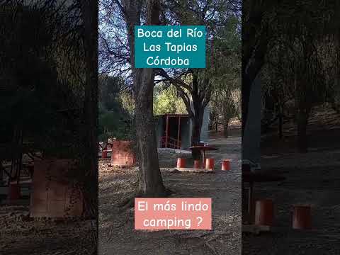 Camping Boca del río, traslasierra, Córdoba