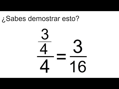 DIVISIÓN DE FRACCIONES. Demostración. Justificación del resultado. Matemáticas Básicas
