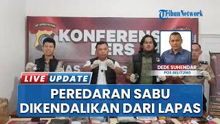 Polres Belitung Amankan 80gr Sabu, Diduga Dikendalikan dari Balik Lapas Narkotika di Pangkalpinang