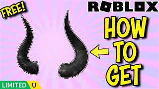 [LIMITED STOCK] *FREE ITEM* How To Get BLACK HORNS on Roblox - 🛒Escape Walmart Obby!