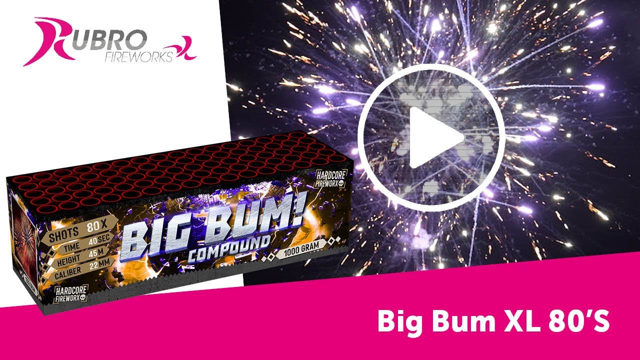 608 Big Bum XL 80's - Rubro Vuurwerk - (OFFICIAL VIDEO)