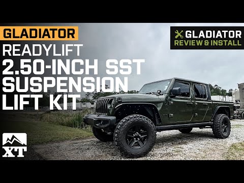 Jeep Gladiator JT ReadyLIFT 2.50-Inch SST Suspension Lift Kit Review & Install