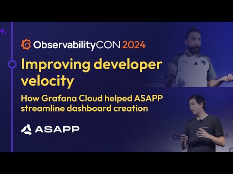 Migrating to Grafana Cloud: Observability with Dashboards as Code at ASAPP | ObservabilityCON 2024