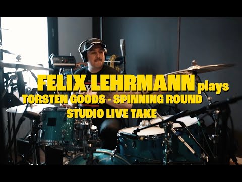 Felix Lehrmann in the studio playing Spinning Round (Torsten Goods)