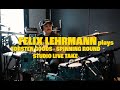Felix Lehrmann in the studio playing Spinning Round (Torsten Goods)