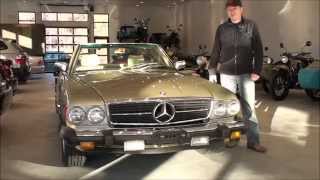 preview picture of video '1984 Mercedes Benz 380SL Overview, Boxborough MA, 01719'