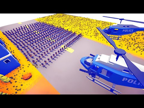 🚁 5 HELICOPTERS vs All Ranged Units - part 2 | Totally Accurate Battle Simulator | TABS