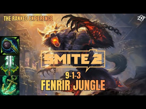 First Smite 2 Ranked Game as Fenrir Jungle (New Player)