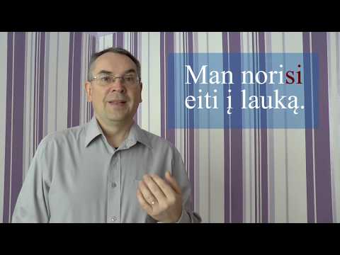 LITHUANIAN LESSON 97 - NORISI - There is a 'want' in me