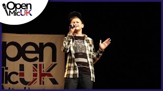EMPERORS NEW CLOTHES – PANIC AT THE DISCO performed by JOSH DRONFIELD at Open Mic UK singing contest