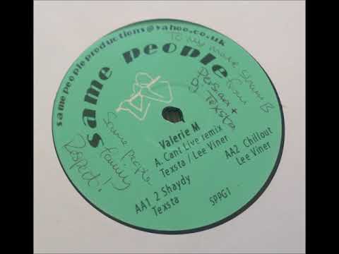 Same People - Valerie M* ‎– Cant Live (Remix) Texsta & Lee Viner