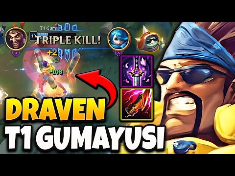 T1 Gumayusi Draven vs Kalista [ ADC ] Patch 14.1 Ranked Korea ✅