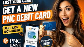 How to order a replacement debit card with PNC