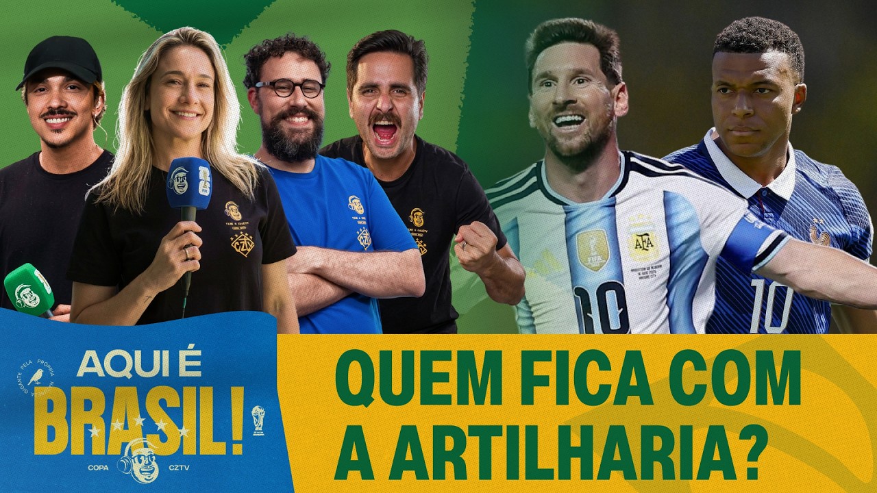 TREINO DA SELEÇÃO BRASILEIRA E DEPOIS TEM ARGENTINA E FRANÇA EM CAMPO | AQUI É BRASIL