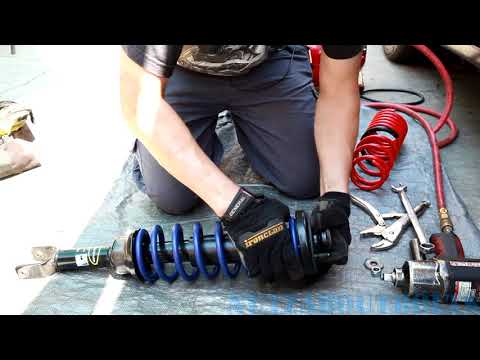 1994-2001 Acura Integra GSR Rear suspension H&R lowering spring install part 2