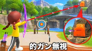 アーチェリーを極めすぎて「狙う場所」がおかしくなった男。【Switch Sports Resort】