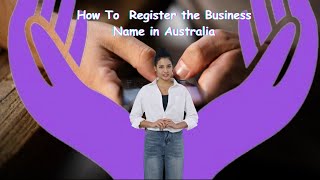 How to register the Business Name in Australia