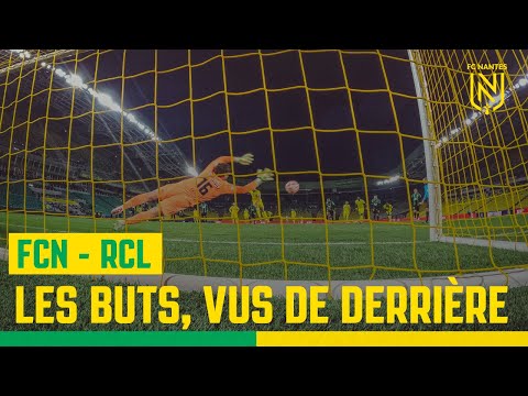 FC Nantes - RC Lens : les buts, vus de derrière