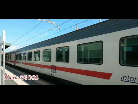 Freccia Argento 8868 etr 485.41 che s'incrocia con l'Intercity 555